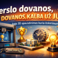 Verslo dovanos, kurios kalba už jus – kaip 3D spausdinimas kuria išskirtinumą