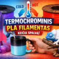 Temperatūros magija – kaip 3D spausdinimo objektai atgyja keičiant spalvą
